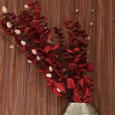 House Of Anantaa Flower Red Eucalyptus Flower (Red)