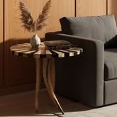 House Of Anantaa Furniture Black Horn Table