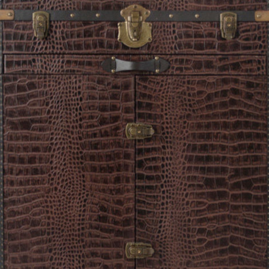 Milano Trunk Bar - Handcrafted Italian Luxury Bar Cabinet