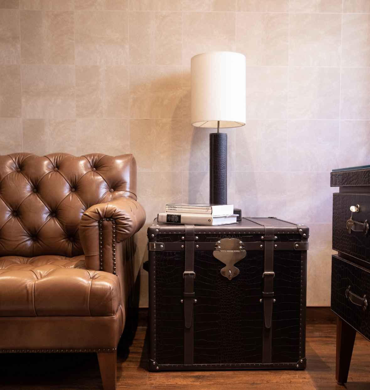 Milano Trunk Side Table
