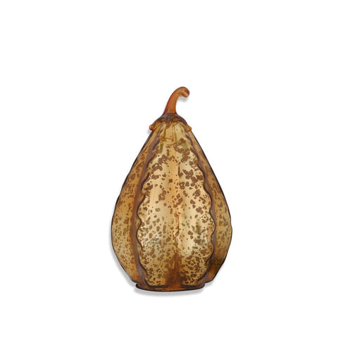House Of Anantaa Artefact Gold Aurum Pumpkin Large (Gold) - Decorative Accent