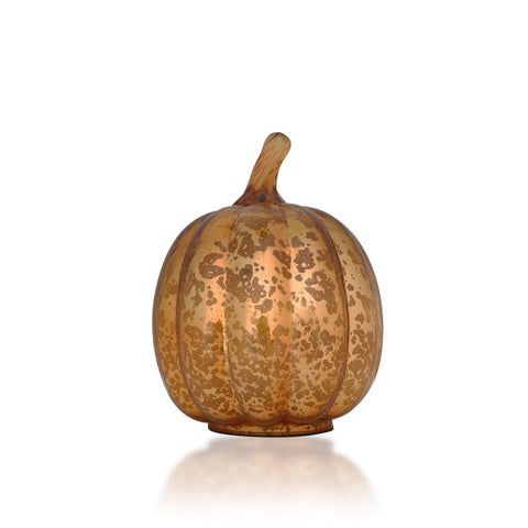 House Of Anantaa Artefact Gold Aurum Pumpkin Small (Gold) - Decorative Accent