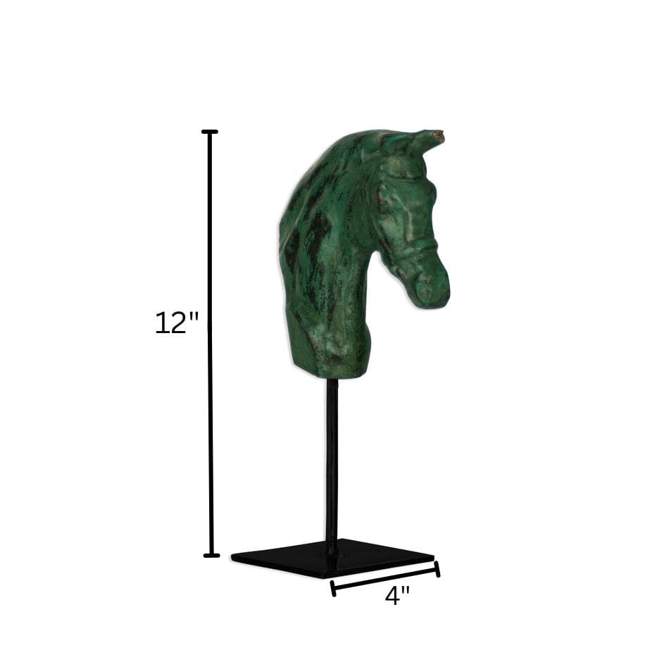 House Of Anantaa Artefact Green Horse - Green