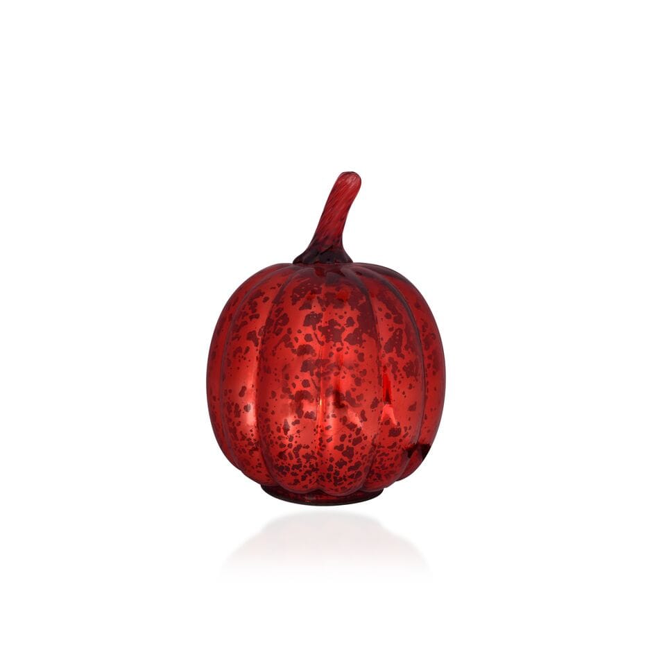 House Of Anantaa Artefact Red Ruby Pumpkin (Small) - Decorative Accent