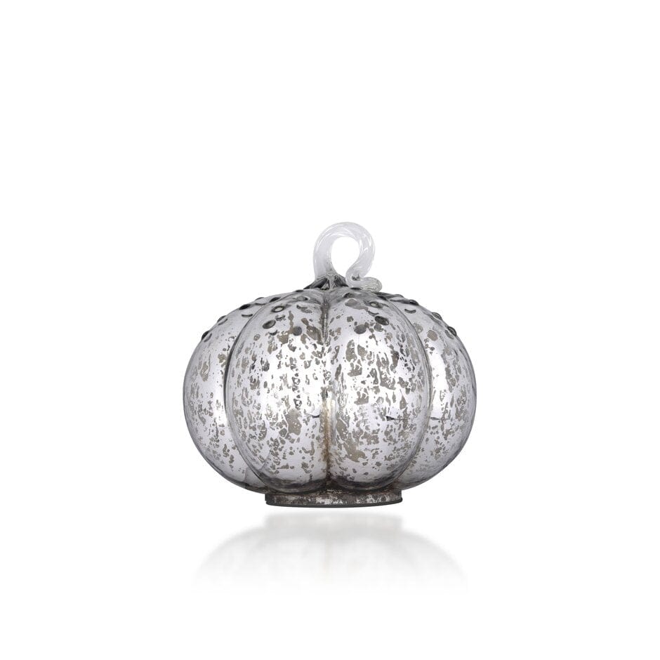 House Of Anantaa Artefact Silver Moon Pumpkin - Decorative Accent