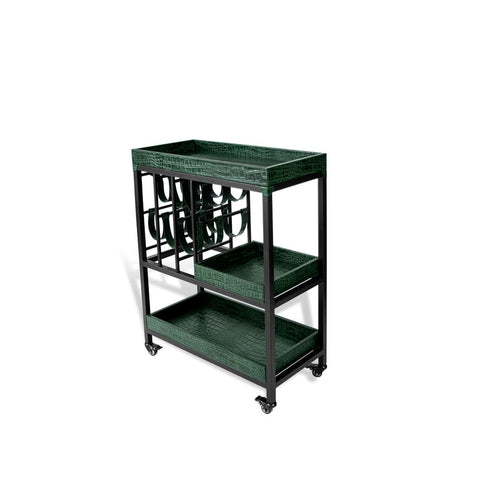 House Of Anantaa Bar Green Azarius Bar Trolley