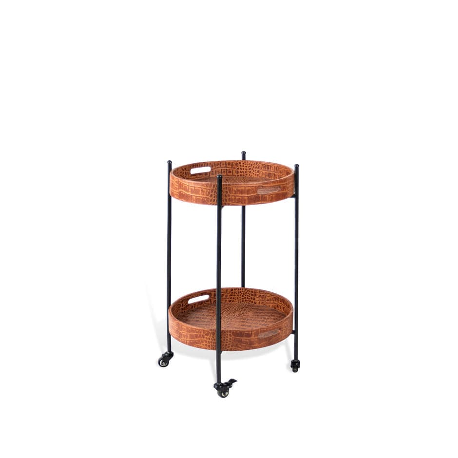House Of Anantaa Bar Orange Natalie Bar Trolley