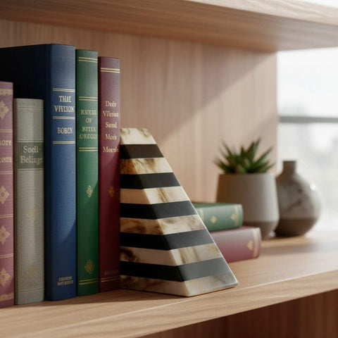 House Of Anantaa Black/Cream/Brown Anunaki Bookends (Single)