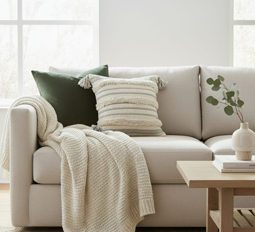 House Of Anantaa Cushion Beige/Grey Syrah Cushion Cover