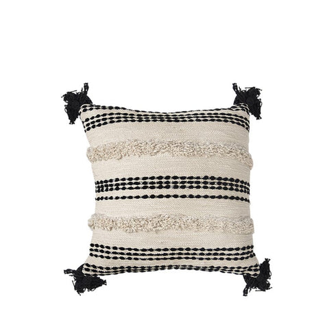 House Of Anantaa Cushion Black/White Syrah Cushion Cover