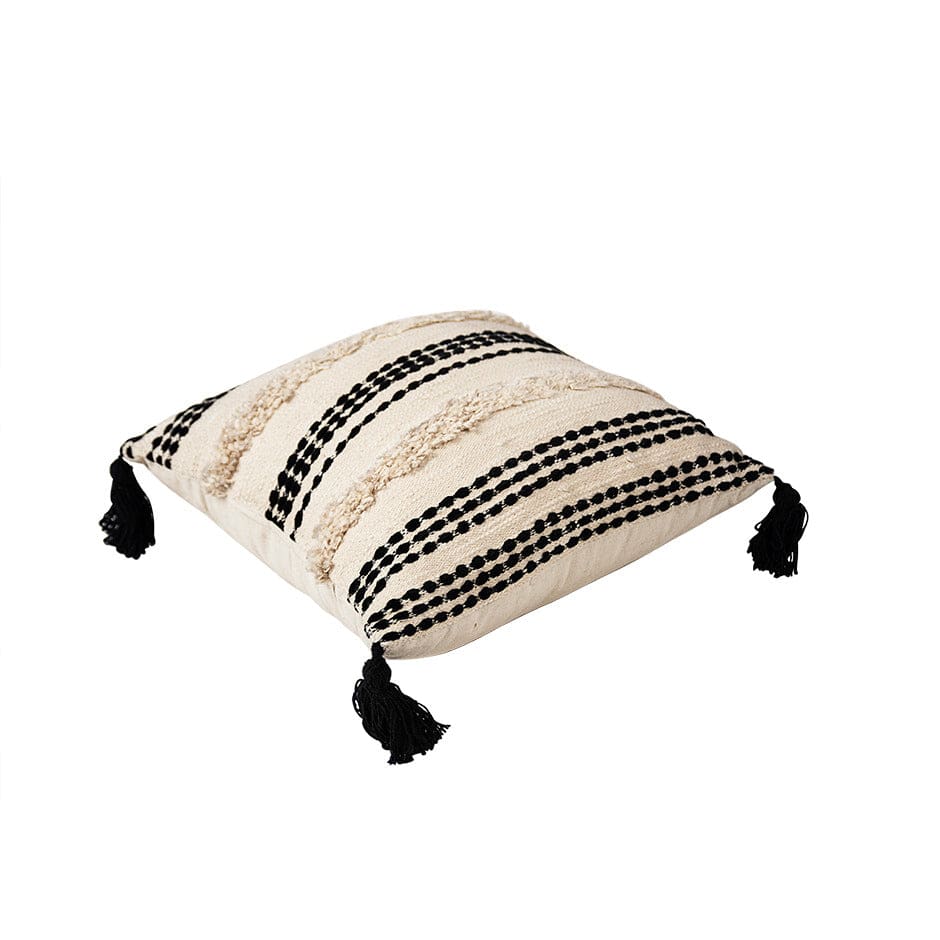 House Of Anantaa Cushion Black/White Syrah Cushion Cover