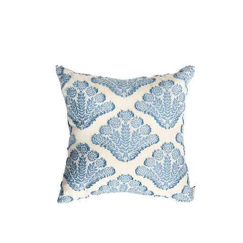 House Of Anantaa Cushion Blue Cauliflower Cushion Cover
