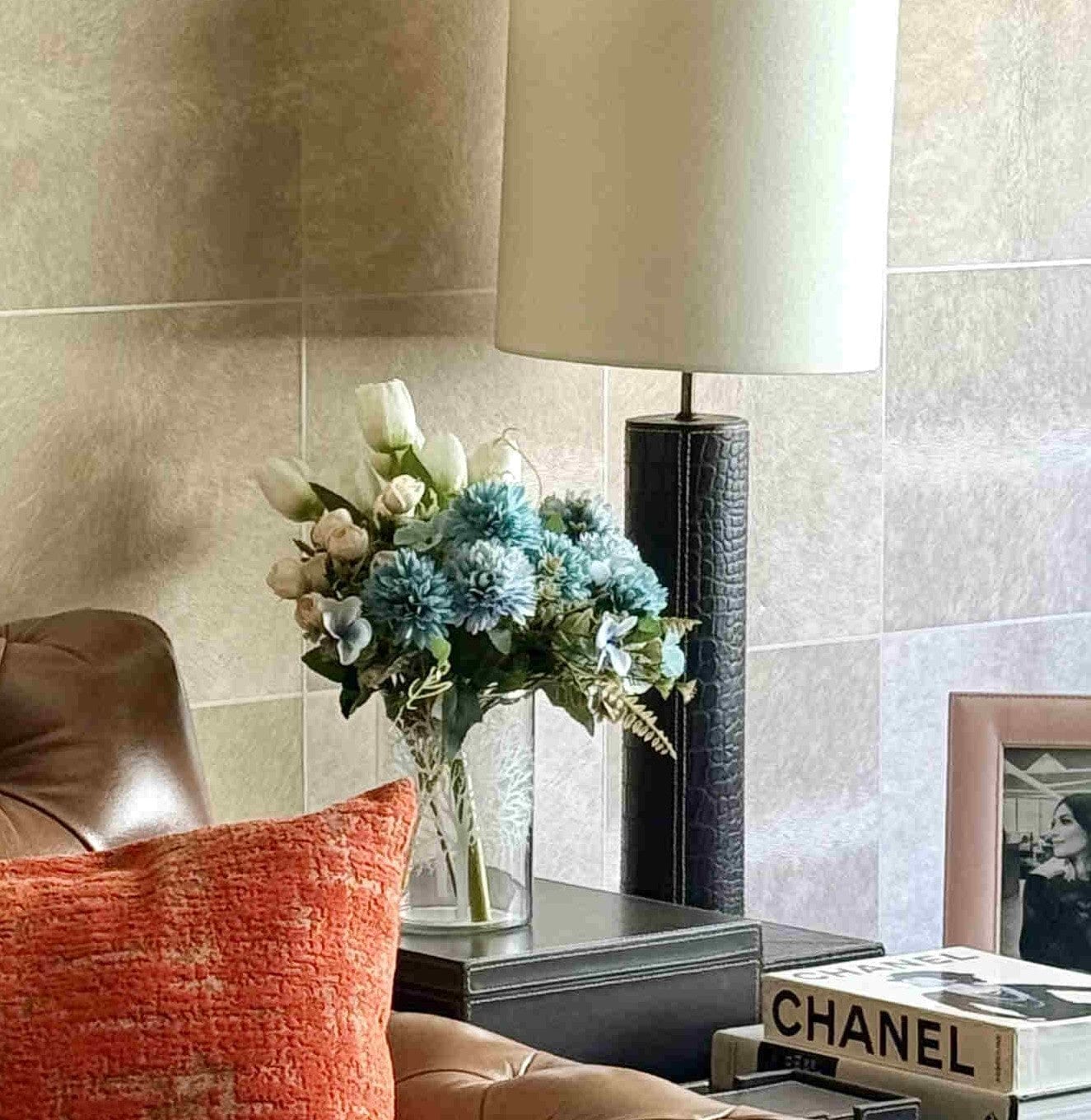 House Of Anantaa Flower Blue Ballum Flower - Blue