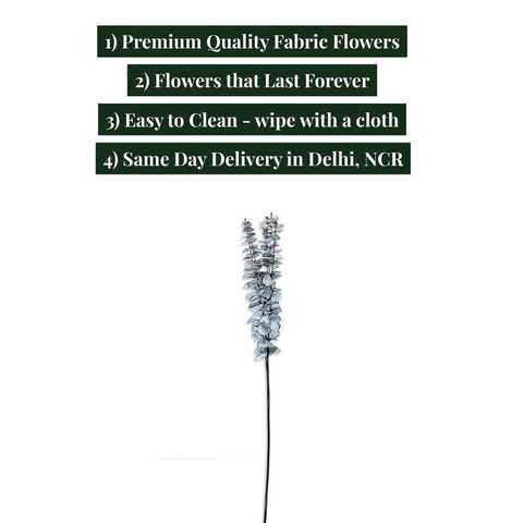 House Of Anantaa Flower Blue Eucalyptus Flower (Blue)