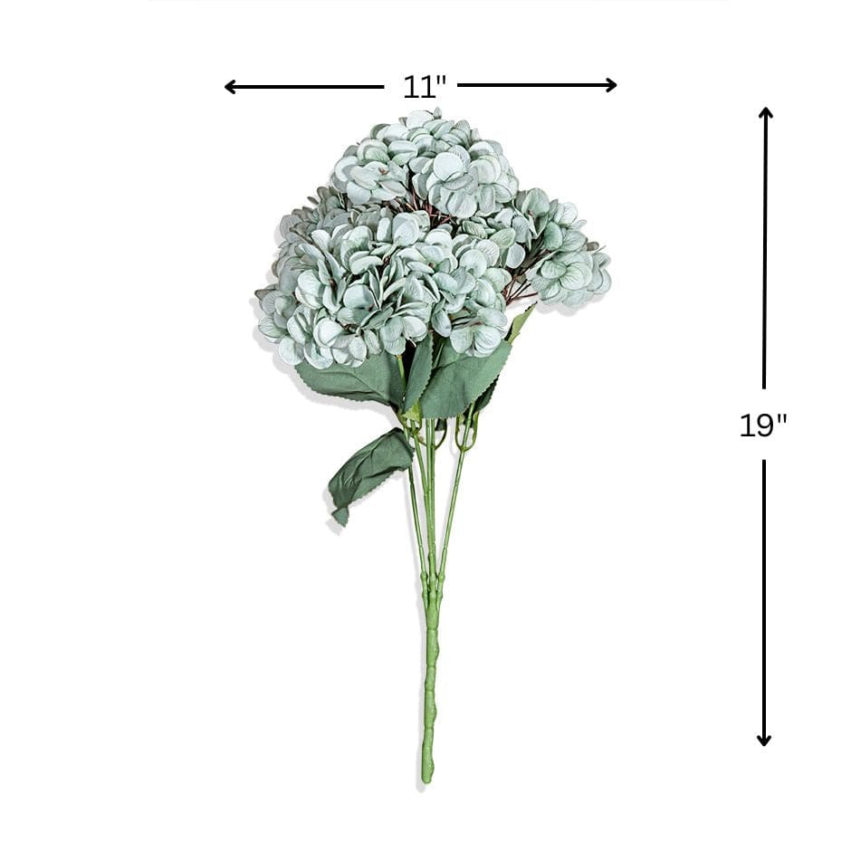 House Of Anantaa Flower Blue Hydrangea Flower (Blue)