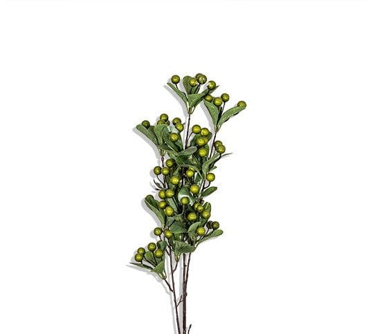 House Of Anantaa Flower Green Cherry Flower- Long (Green)