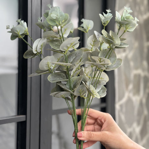 House Of Anantaa Flower Green Frosted Flower