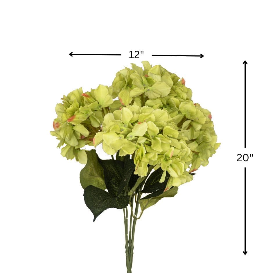 House Of Anantaa Flower Green Hydrangea Flower (Green)