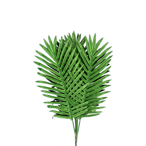 House Of Anantaa Flower Green Palm Leaf