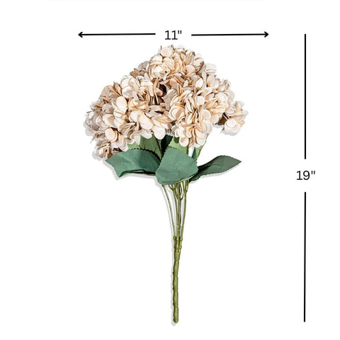 House Of Anantaa Flower Peach Hydrangea Flower (Peach)