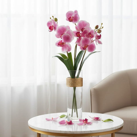 House Of Anantaa Flower Pink Orchid - Pink