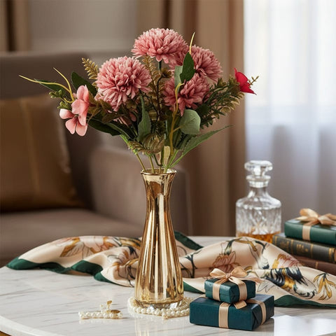 House Of Anantaa Flower Pink & Red Ballum Flower - Pink & Red