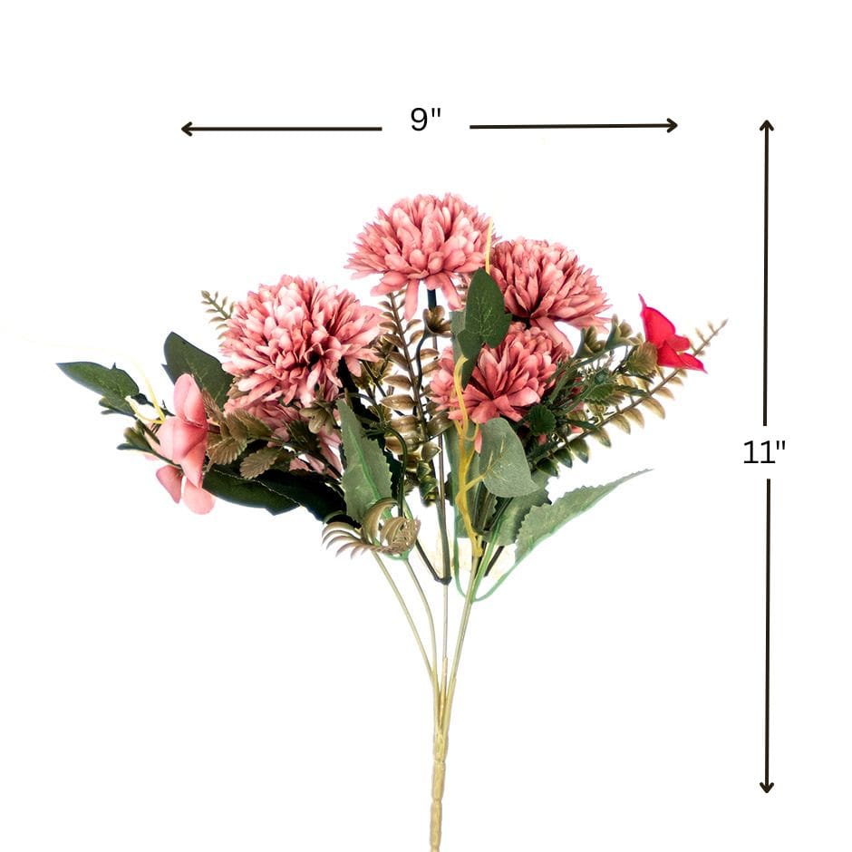 House Of Anantaa Flower Pink & Red Ballum Flower - Pink & Red