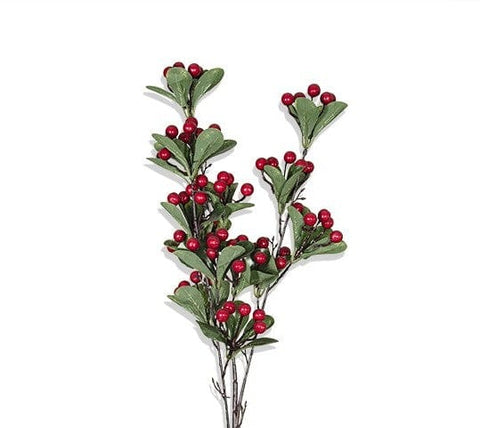 House Of Anantaa Flower Red Cherry Flower- Long (Red)