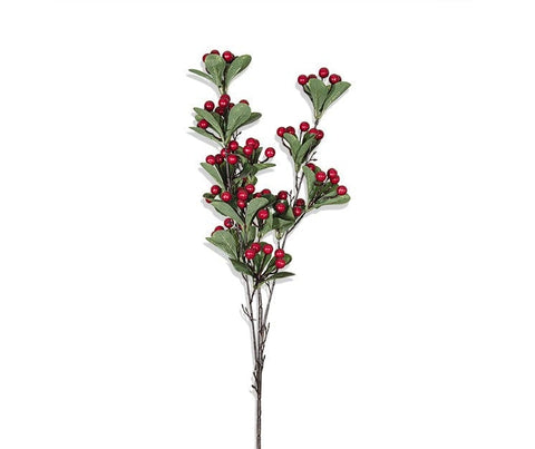 House Of Anantaa Flower Red Cherry Flower- Long (Red)