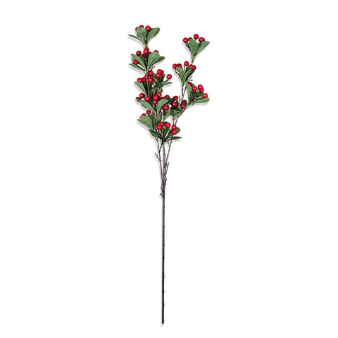 House Of Anantaa Flower Red Cherry Flower- Long (Red)