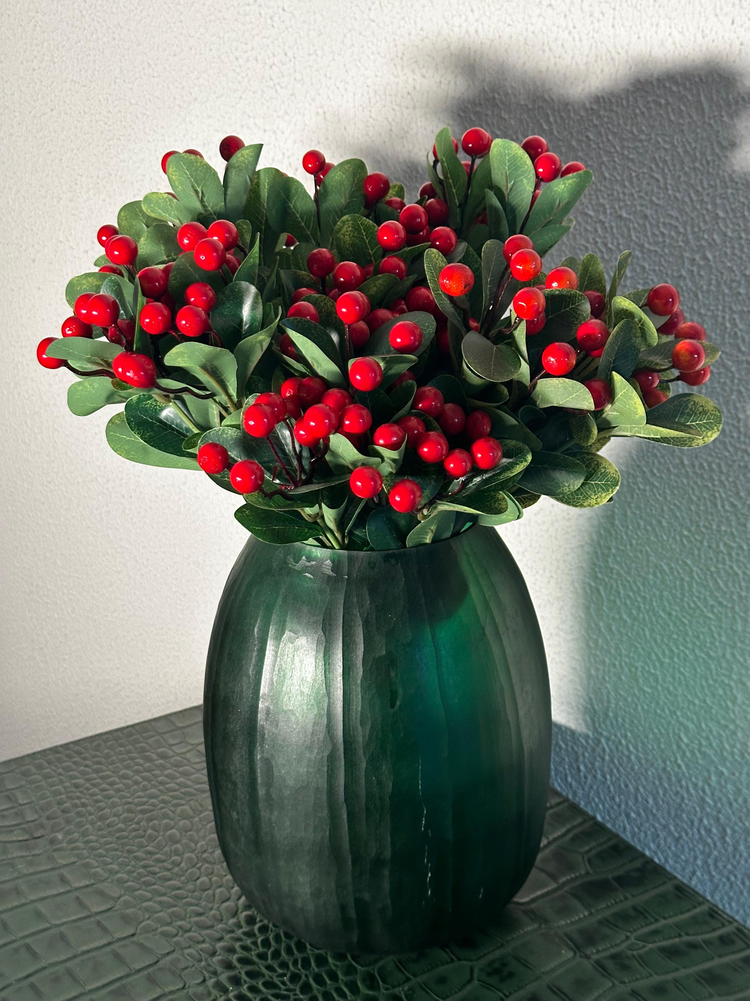 House Of Anantaa Flower Red Cherry Flower-Small