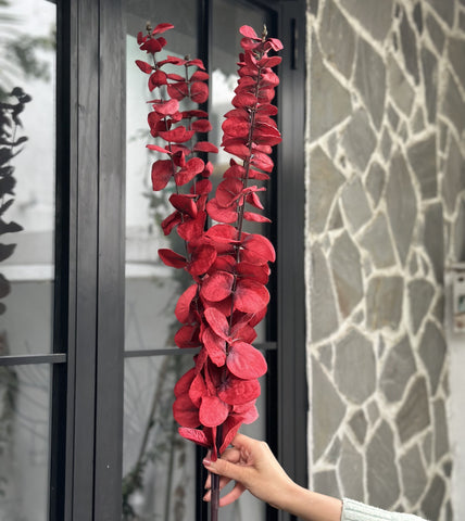 House Of Anantaa Flower Red Eucalyptus Flower (Red)