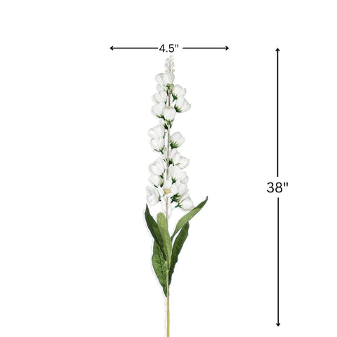 House Of Anantaa Flower White Bud Flower - White