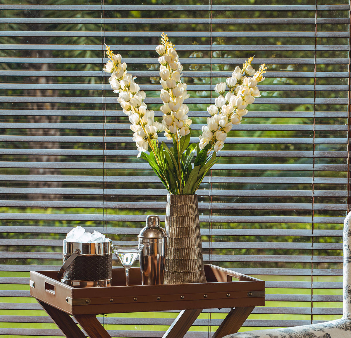 House Of Anantaa Flower White Bud Flower - White