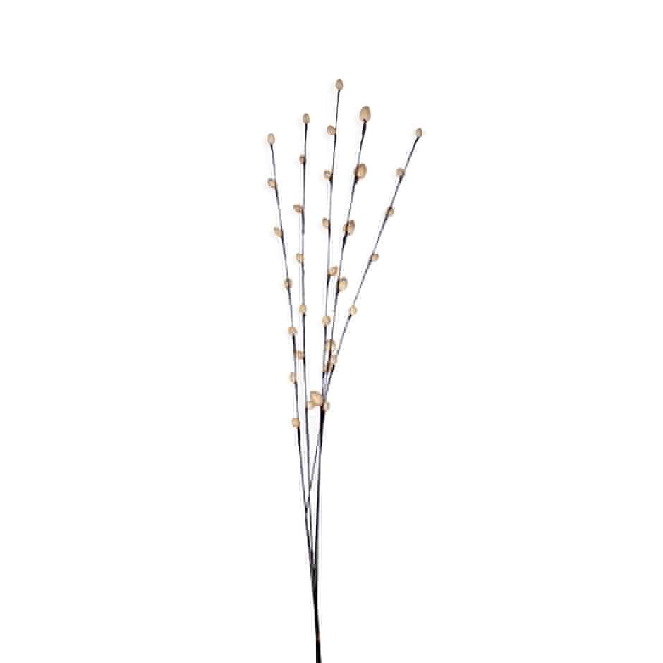 House Of Anantaa Flower White Bud Stick