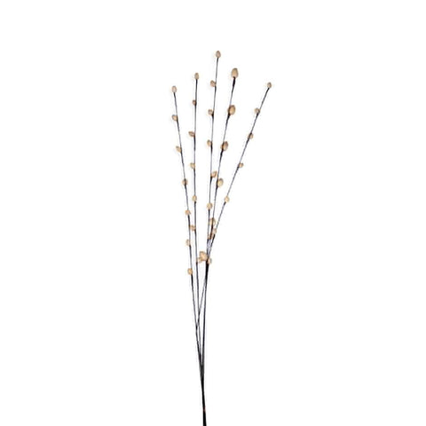 House Of Anantaa Flower White Bud Stick