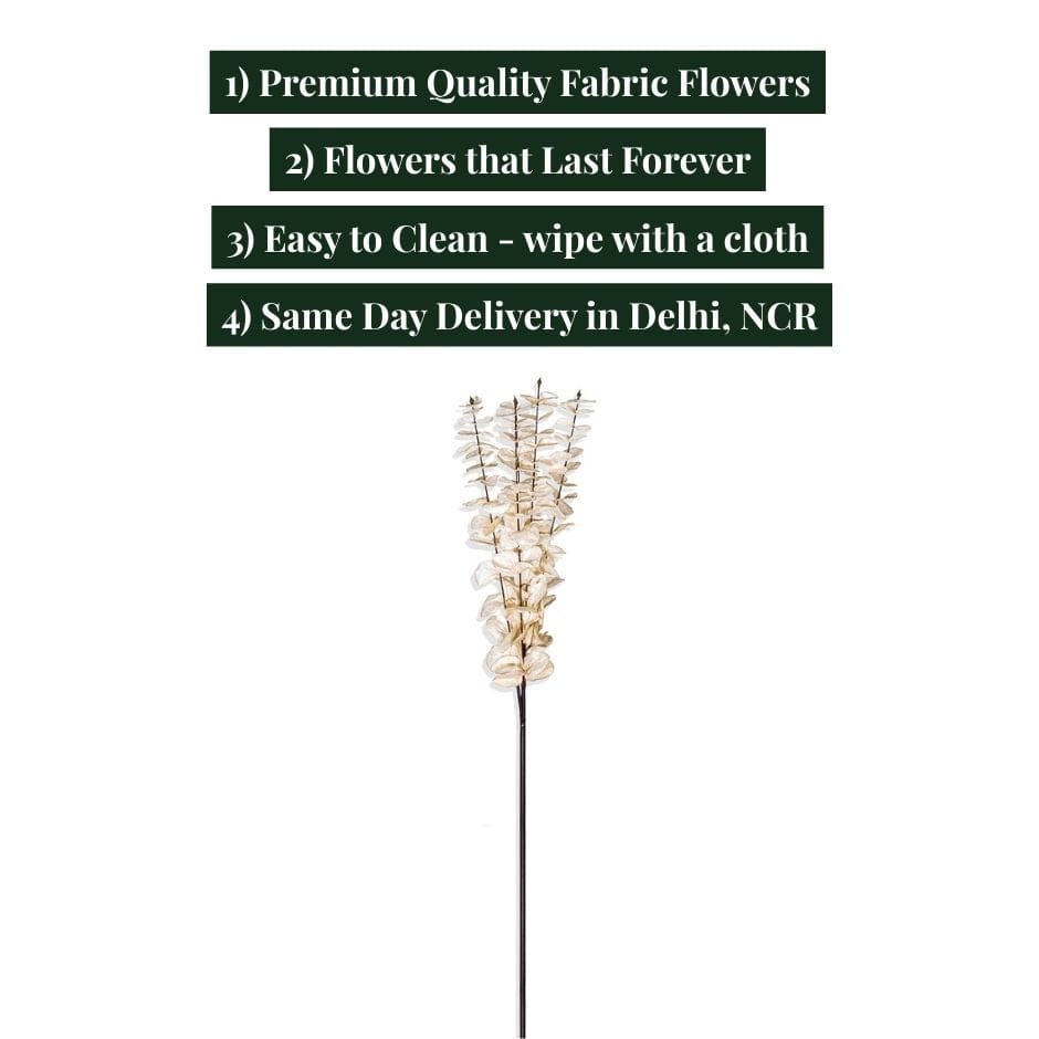 House Of Anantaa Flower White Eucalyptus Flower (white)