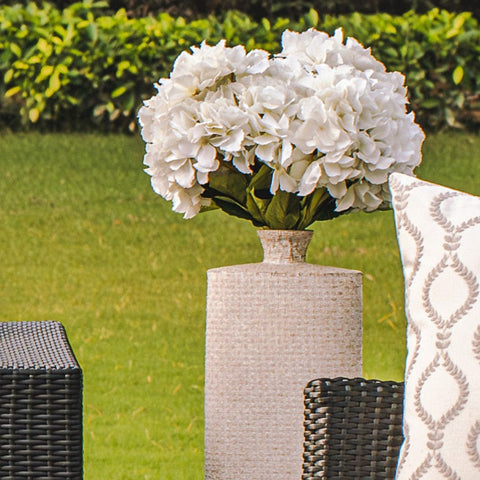 House Of Anantaa Flower White Hydrangea Flower (White)