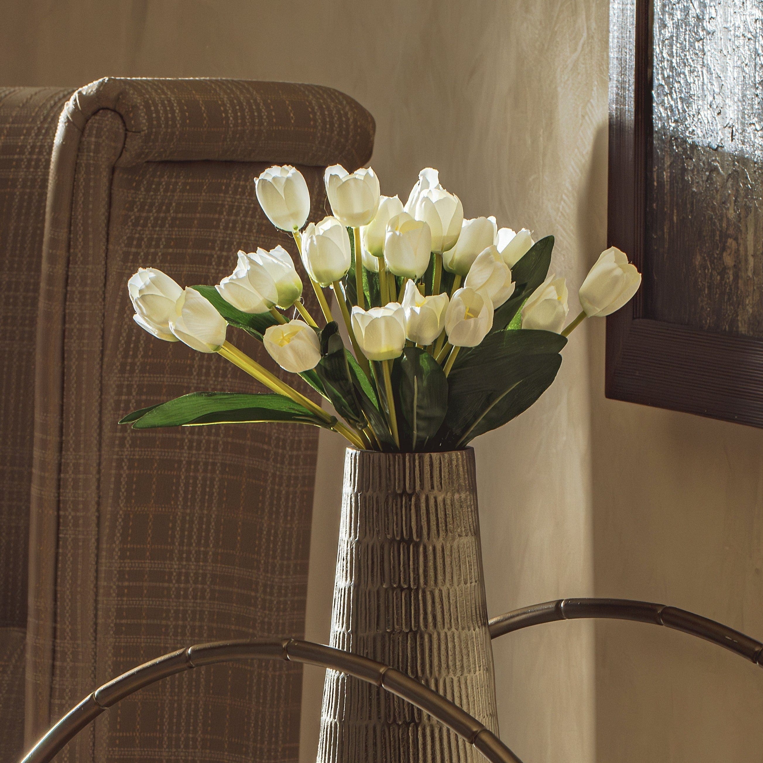 House Of Anantaa Flower White Tulip