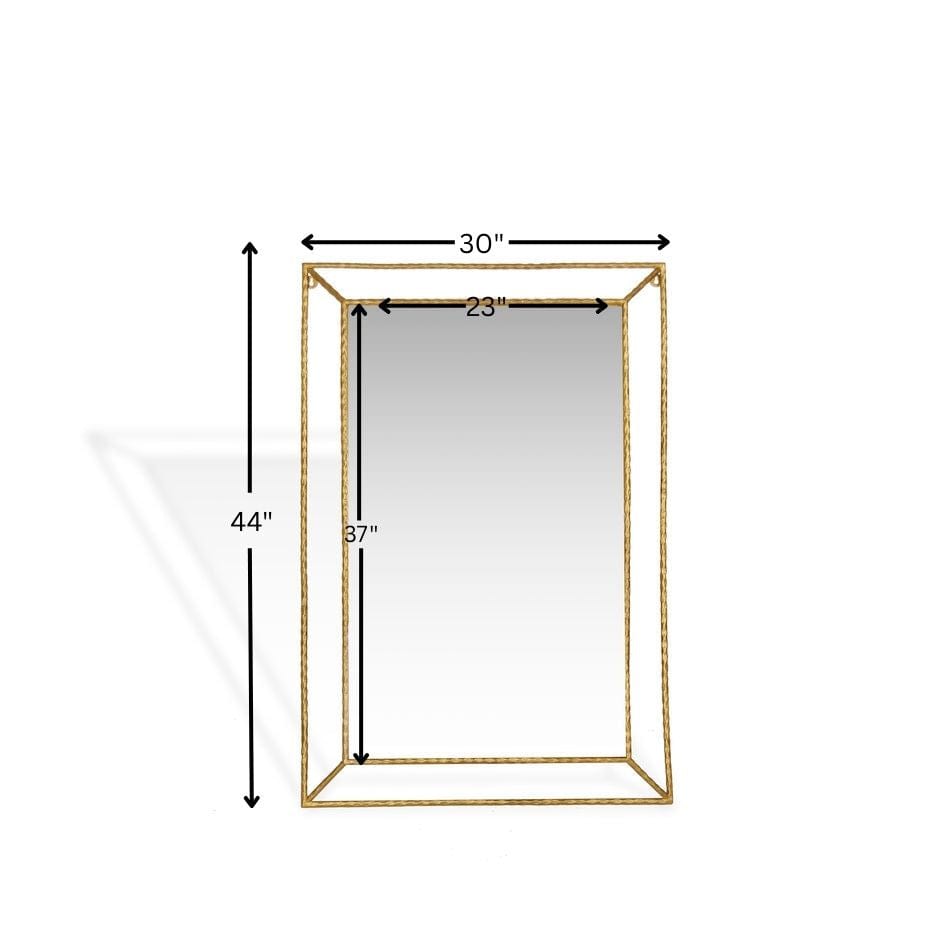 House Of Anantaa Furniture Antique Gold Diana Mirror