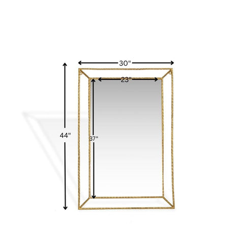 House Of Anantaa Furniture Antique Gold Diana Mirror