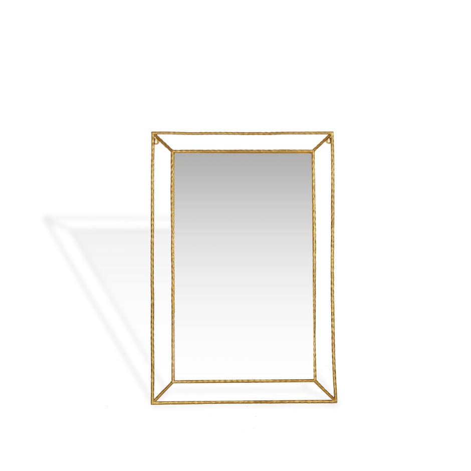 House Of Anantaa Furniture Antique Gold Diana Mirror