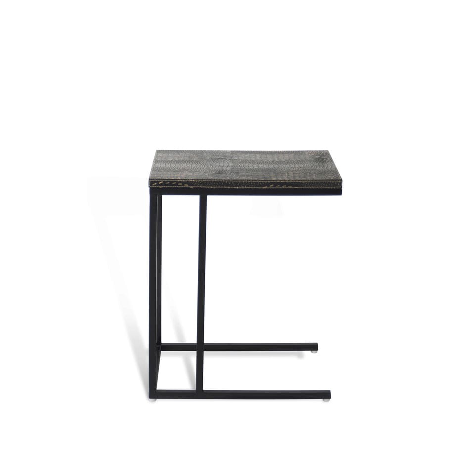 House Of Anantaa Furniture black/gold Insert Table (Black/Gold)