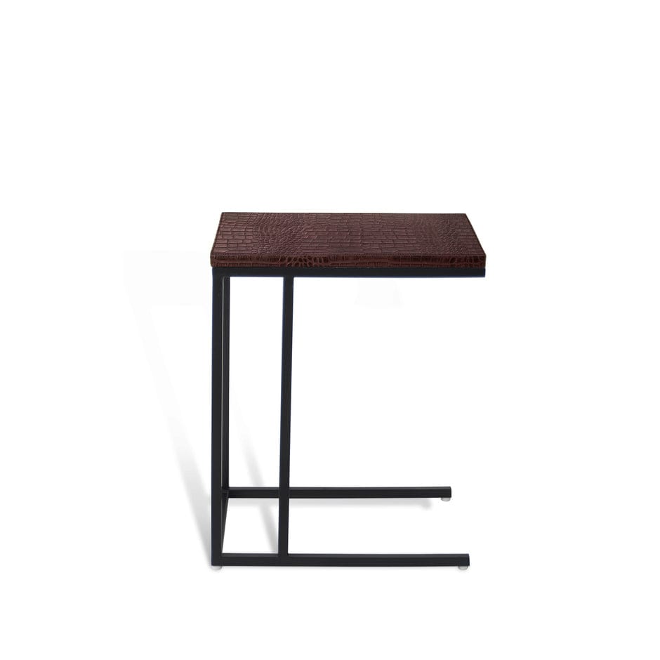 House Of Anantaa Furniture Brown Insert Table (Brown)