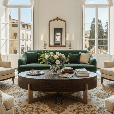 House Of Anantaa Furniture Brown Marchesi Coffee Table