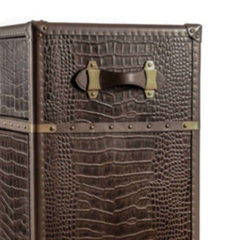 House Of Anantaa Furniture Brown Milano Trunk Cabinet