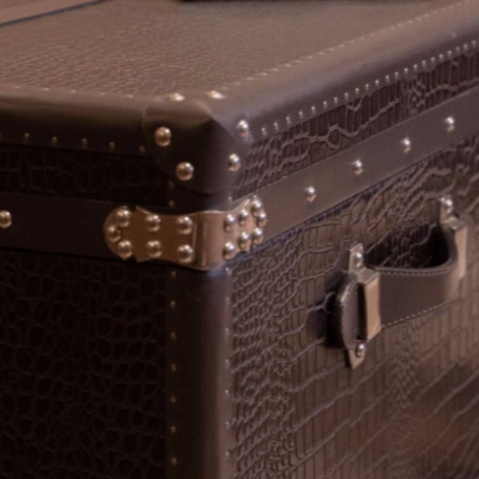 House Of Anantaa Furniture Brown Milano Trunk Coffee Table