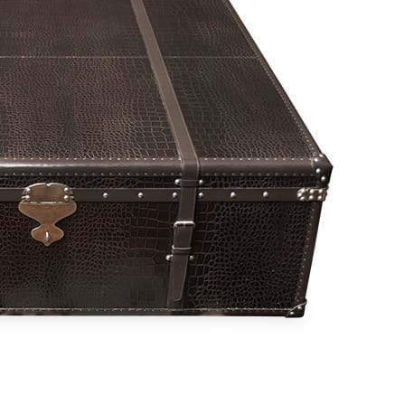 House Of Anantaa Furniture Brown Milano Trunk Coffee Table