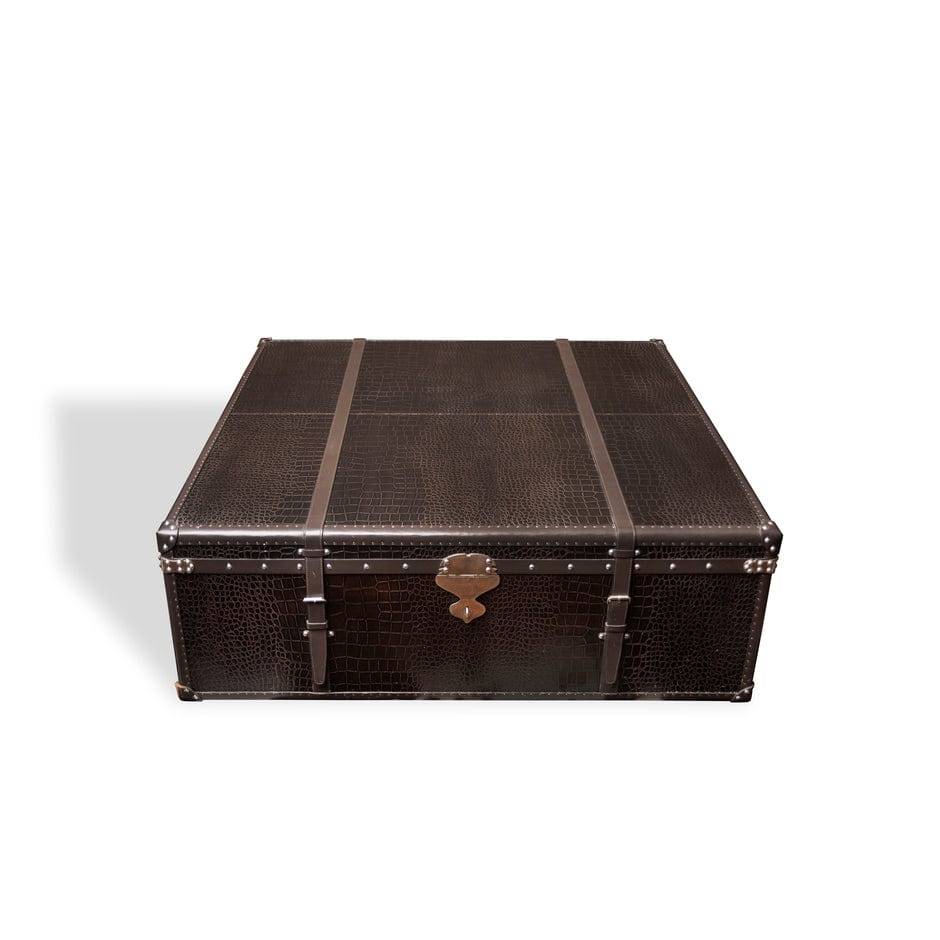 House Of Anantaa Furniture Brown Milano Trunk Coffee Table