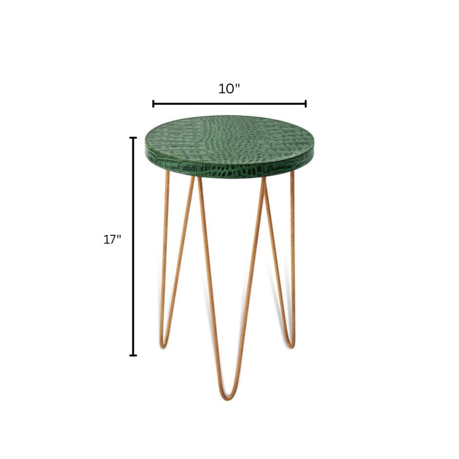 House Of Anantaa Furniture Green Byzantine Table- Medium